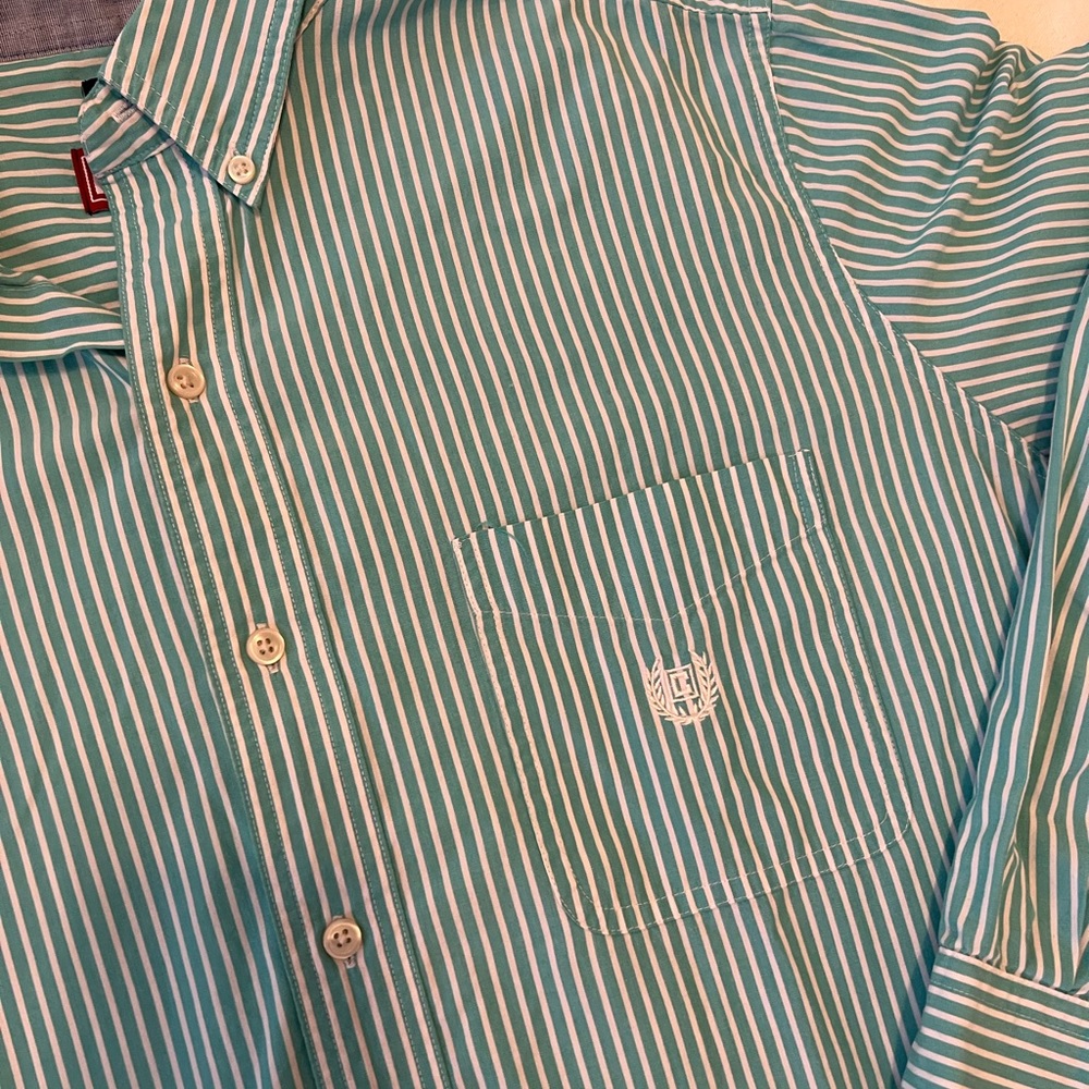 Chaps Button-up Men’s Shirt, Size Large